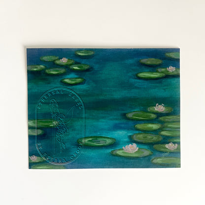 Water Lilies At Night