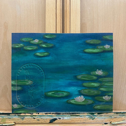 Water Lilies At Night